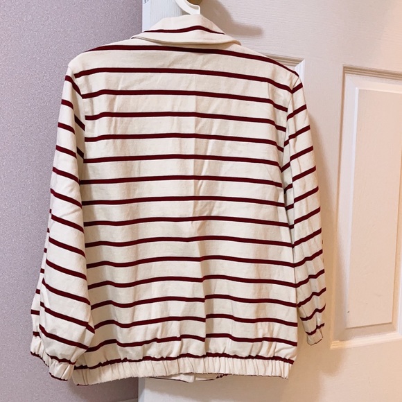 [AMERICAN APPAREL] STRIPED JACKET - Picture 2 of 7